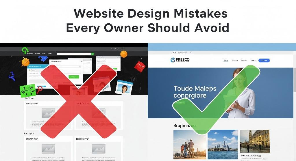 website-design-mistakes-to-avoid Fresco Software Solution